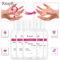 5PCS Hand Sanitizer Disposable Quick-dry 99.9% Antibacterial Disposable Disinfection Gel Portable Wipe Out Bacteria 75% Alcohol